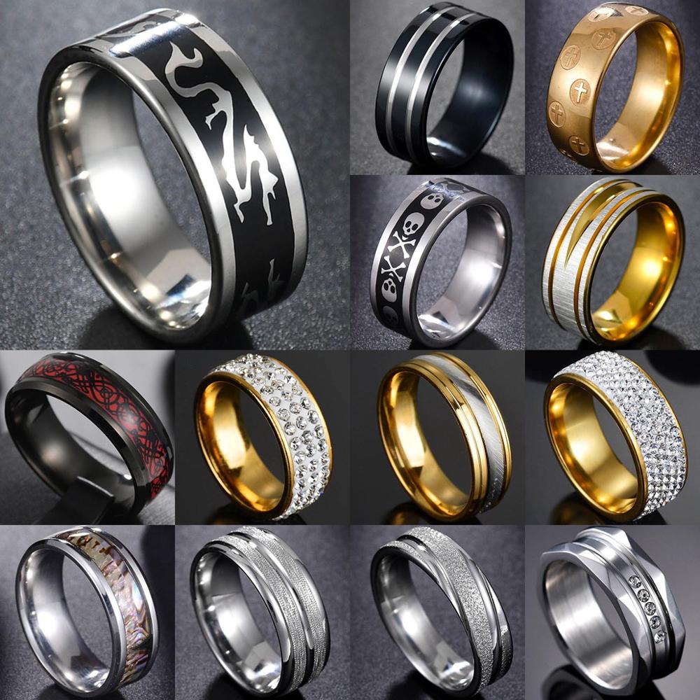 Fashion Ethnic Wear For Men - Anel memolissa masculino, anel retrô de