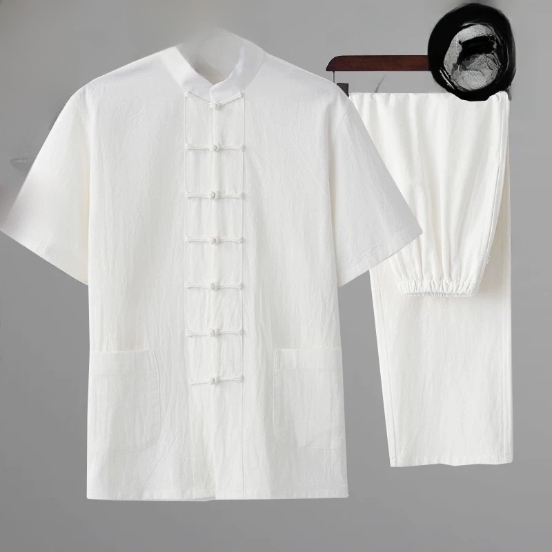 Fashion Ethnic Wear For Men - Conjunto de Camisa de Manga Curta