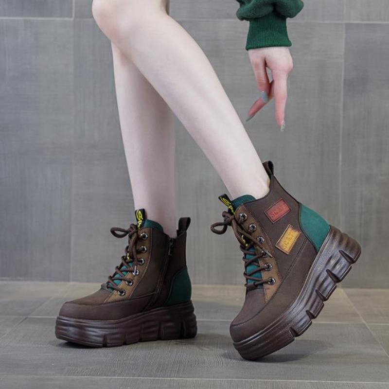 Botas de Plataforma Femininas, - Ethnic And Fashion avaliação e preço