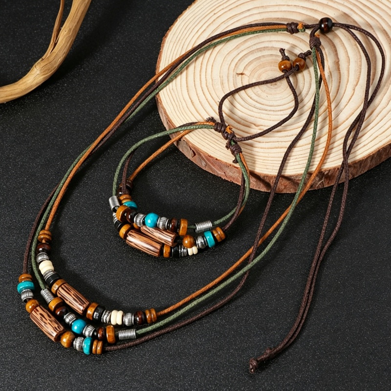 Conjunto de Joias Vintage de 2 - Fashion Ethnic Wear For Men avaliação e preço