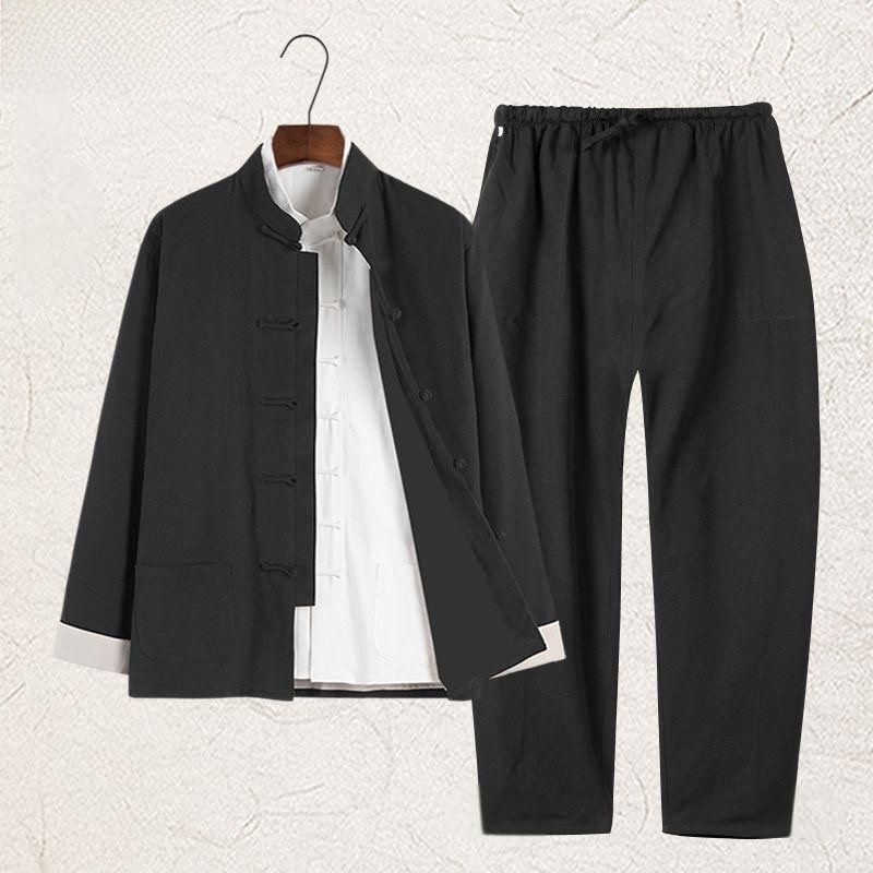 Conjunto de Camisa de Manga Cu - Fashion Ethnic Wear For Men avaliação e preço