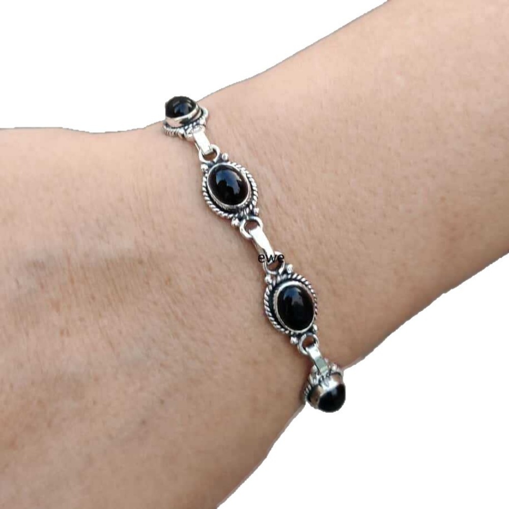 Pulseiras Ajustáveis de Pedra  - Fashion Ethnic Wear For Men avaliação e preço