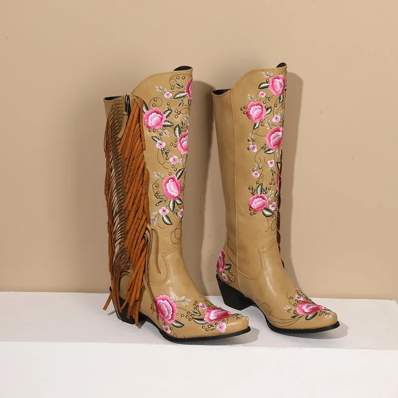 Moda bordado flor ocidental jo - Ethnic And Fashion avaliação e preço