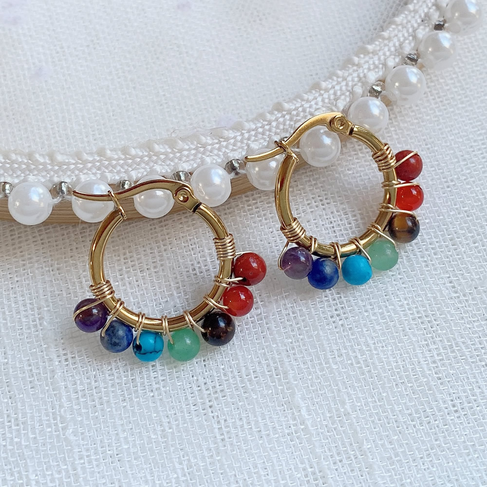 Brinco de Argola para Mulheres - Aura Ethnic Fashion avaliação e preço