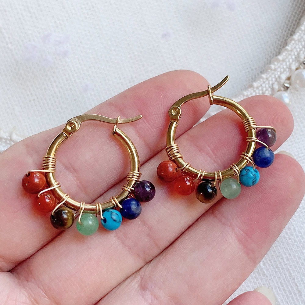 Brinco de Argola para Mulheres - Aura Ethnic Fashion avaliação e preço